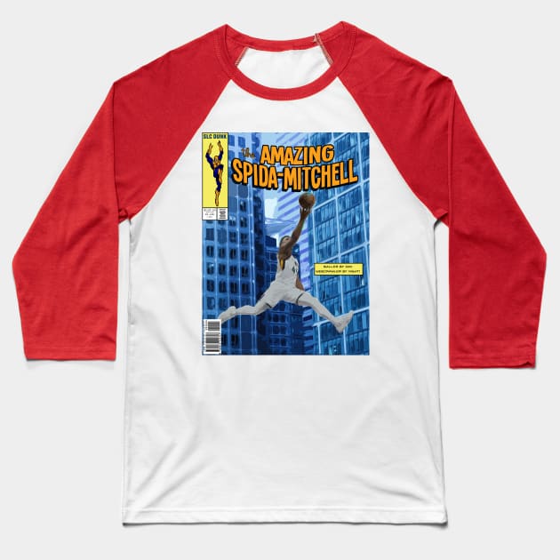 The Amazing Donovan Mitchell Baseball T-Shirt by hansenjames